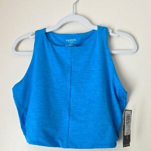 Torrid Blue active sports bra tank 1X 14/16